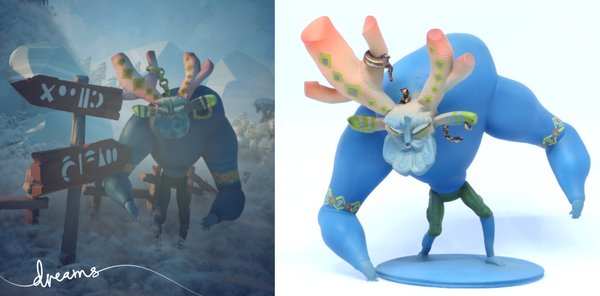 Dreams PS4 GDC 2016 Moose 3D Print